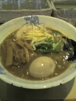 「中華そば+味玉」@らーめん・つけ麺 我家の写真