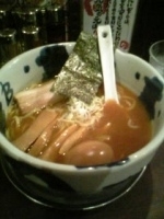 「節骨ラーメン+味玉（680円+100円）」@節骨麺たいぞう 三軒茶屋店の写真