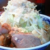 「ラーメン ニンニクアブラ少し多め （600円）」@麺香房 暖々の写真