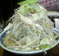 「塩麺 750円（野菜マシ）」@本家大黒屋本舗 平井店の写真