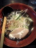 「黒味噌ラーメン（大盛）+半ライス（無料）」@初代けいすけの写真