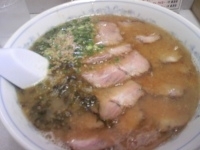 「チャーシューメン（コッテリ・ハリガネ）￥830 替え玉￥150 」@長浜ら〜めん とんこつ屋の写真