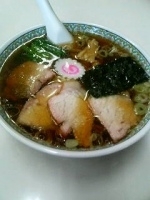 「手打ちラーメン 700円」@手打中華 すずきの写真