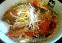 「焦がしニンニクとアサリの坦々麺」@担担麺 花さんしょう 若葉店の写真