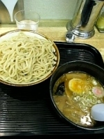 「つけ麺（200円券使用）+中盛（無料）」@麺絆や 519の写真