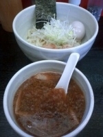 「醤油つけめん  味玉」@湘丸の写真