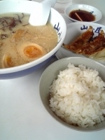 「らーめん」@筑豊ラーメン 山小屋 いわき錦店の写真