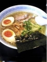 「塩細麺」@あぢとみ食堂の写真