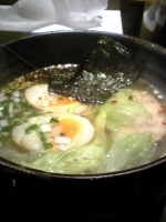 「鯛ラーメン 味玉つき」@麺屋 あ。うん 秋葉原店の写真