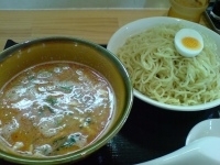 「つけ麺大盛り（担々味） 900円」@らーめん どんぐりの写真