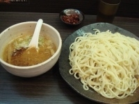 「和風醤油つけそば温盛 大盛 脂=鰹」@和風つけそば らーめん桜桃の写真