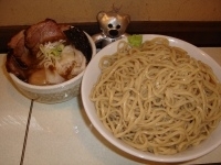 「つけそば特盛+全部入り」@麺処 まるよし商店の写真