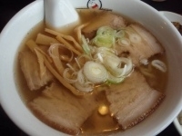 「喜多方らーめん+半ライス」@喜多方ラーメン坂内 住吉店の写真