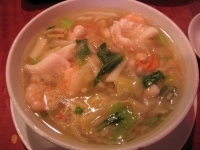 「エビ海鮮とろみ麺（1480円）」@紅虎餃子房 銀座店の写真