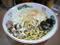 「油めん（800円）+大盛（120円）」@ら〜めん ぽっぽっ屋 本店の写真