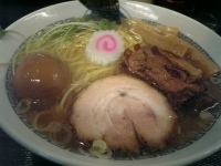 「塩丸め印（880円）大盛り（80円）」@煮干 丸めの写真