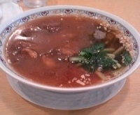 「牛肉煮込そば1050円」@接筵の写真