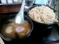 「味玉つけめん 中盛（800円）」@大黒屋本舗 野田店の写真