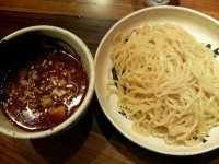 「辛つけめん（800円）」@麺屋武蔵 虎洞の写真