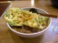 「天ぷらラーメン 醤油 ￥683円」@らぁめんはうす ジャンの写真