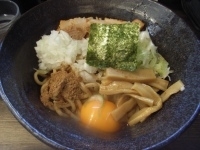 「まぜそば・並盛」@狼煙 〜NOROSHI〜の写真