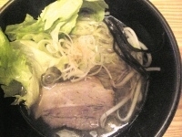 「塩らーめん（690円）」@旬麺しろ八の写真