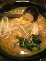 「味噌らーめん（￥750）」@みそらーめん専門店味噌丸 田町店の写真