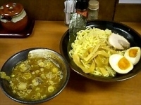 「つけめん + 味玉」@らーめん ゆうじの写真