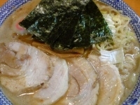 「特製中華そば（大盛り）」@中華蕎麦 とみ田の写真