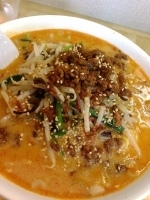 「坦々麺 中盛 200円（オープン記念チケット）」@麺絆や 519の写真