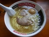 「塩ラーメン 650円、煮玉子 100円」@阿波家の写真