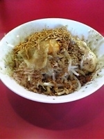 「特製まぜそば」@ジャンクガレッジ 東大宮店の写真