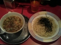 「つけめん+替え玉」@紀州和歌山ラーメン まっち棒 渋谷店の写真