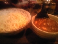 「つけめん あつもり」@つけめん あびすけ 日吉店の写真