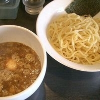 「魚プラスつけめん」@麺屋錦 新橋の写真