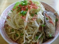 「大黒醤麺（中盛、アブラ多目）￥800（7月限定）」@常勝軒 前橋総本店の写真