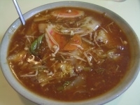 「チャンタンメンしょう油・辛さ普通・ニンニク入り」@楽生の写真