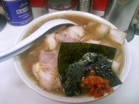 「バラチャーシューメン塩（味薄め）￥850 特濃￥100 チャーシ」@ラーメン 日本一の写真