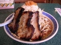 「榛名麺+炙りちゃあしゅう小豚」@大黒屋本舗 高崎沖町店の写真