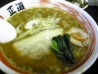 「カレーラーメン【750円】」@らーめん正道 蒲田店の写真