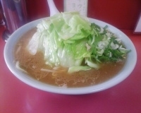 「醤油野菜ラーメン@大盛」@梅光軒 旭川東光店の写真