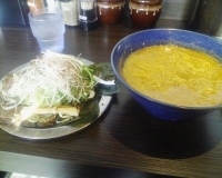 「ねぎちゃーしゅーめん 橙みそ（ロース）」@橙ヤ 本店の写真