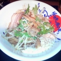 「油そば・大盛り（￥850）」@桜吹雪が風に舞う 新宿店の写真