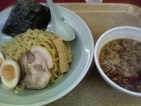「辛味つけ麺」@ラーメン山岡家 伊勢崎宮子店の写真