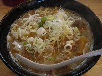 「もつ煮込みラーメン+餃子+ライス」@麺家 はっかいの写真