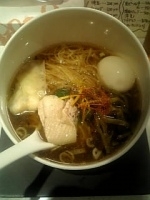 「海老そば味玉」@二代目 海老そば けいすけ 高田馬場本店の写真