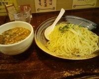 「つけめん（中盛）」@鶏の穴の写真