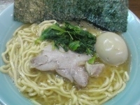 「ラーメン 味卵 味濃いめ 麺固め」@家系ラーメン 桂家の写真