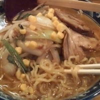 「味噌ラーメン+大盛り」@ひさのやの写真