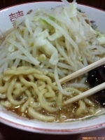 「ラーメン大盛り（ぐるなびクーポンサービス）730円」@ら〜めん ぽっぽっ屋 本店の写真